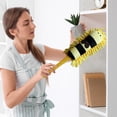 thumbnail image 4 of Btomtd Duster Cartoons Cute Sweeping Cleaning Duster Duster Cleaning Brush Sweeping Ash, Yellow, 4 of 6