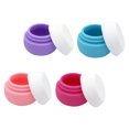 thumbnail image 4 of Miangastore 4Pcs Lotion Jars Mini Containers with Lids for Travel Size Portable PP Material 1.77x1.77x1.41in, 4 of 9