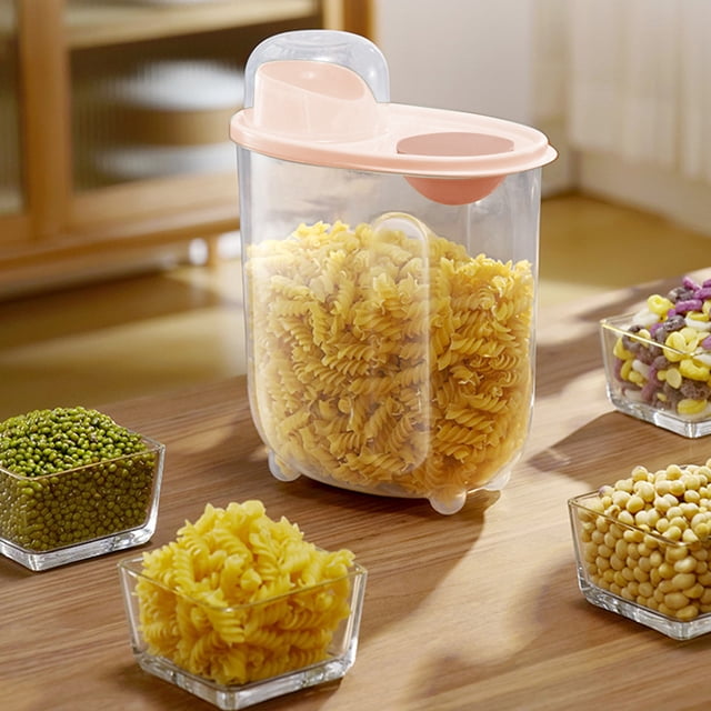 EGNMCR Kitchen Gadgets Rice Barrel Household Insect Proof Water Proof Sealed Food Grade Rice Cylinder Rice Box Flour Barrel Storage Tank Miscellaneous Grain Storage Box Plastic Rice buckets