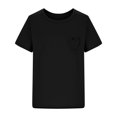 thumbnail image 1 of RXIRUCGD 2025 Vêtements d'Été pour Enfants Nouveaux T-Shirts d'Été pour Enfants Manches Raglan Manches Courtes T-Shirt Graphique Col Rond T-Shirt Filles Haut Décontracté, 1 of 5