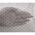 thumbnail image 4 of oneOone Viscose Chiffon Chocolate Brown Fabric Chevron Geometric Sewing Craft Projects Fabric Prints By Yard 42 Inch Wide, 4 of 4