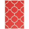 thumbnail image 2 of Safavieh Courtyard Red Indoor Outdoor Rug, 4' x 5'7', Machine Made, Polypropylene, 2 of 5