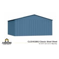 thumbnail image 4 of Arrow Classic 14 x 12 x 7 ft Blue Grey Steel Storage Shed, 4 of 8