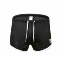 thumbnail image 1 of TIHLMK Men Underwear Boxer Shorts Trend Personality Drawstring Youth Boxer Shorts, 1 of 4