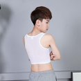 thumbnail image 3 of Bandage Liant Poitrine à Fermeture Éclair Liant Poitrine Plat Mince Soutien-Gorge Gainant, 3 of 9