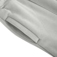 thumbnail image 4 of Amzcrzy Cargo Pants for Men Men Solid-Color Loose Drawstring Elastic Waist Multi-Pocket Workwear Sports Pants Sweatpants for Men Men's Pants Men's Sweatpants Track Pants Men Men's Cargo Pants, 4 of 6