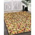 thumbnail image 2 of Ahgly Company Tapis d'Intérieur Rectangulaire Abstrait Rouge Tapis de Zone Abstrait, 2 Pieds x 5 Pieds, 2 of 6