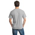 thumbnail image 2 of Gildan Mens Heavy Cotton T-Shirt, S, Ice Grey, 2 of 3