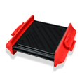 thumbnail image 4 of fastboy 2Pcs Rapid Heating Barbecue Trays Non-stick Baking Trays for Microwave Oven, 4 of 6