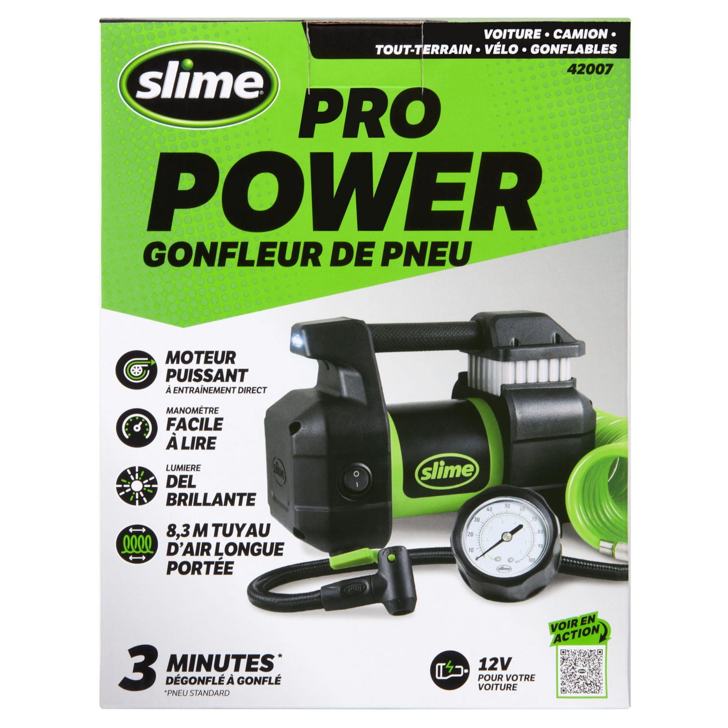 Slime 12V Heavy Duty Tire Inflator