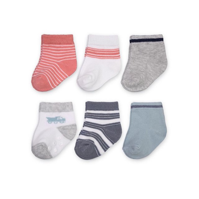 Carter's Child of Mine Boys 6pk Construction Socks