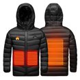 thumbnail image 4 of LSLJS Kids Heated Jacket, USB Intelligent Constant Temperature Heated Windproof Plus Size Coat for Children Winter 3 Heated Jacket Coat, Baby Boys' Outerwear Jackets, 4 of 7
