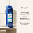 thumbnail image 3 of Suave Men Face & Body Wash, Refreshing Body Cleanser for Moisturized Skin, With an All day Fresh Scent 532ml, 3 of 5