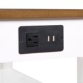 thumbnail image 4 of Convenience Concepts Table d'Appoint/station de Charge American Heritage, Bois/blanc, 4 of 9