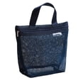 thumbnail image 2 of Large Mesh Bathroom Shower Caddy, Mesh Beach Pool Bag, Portable Handbag Mesh Storage Hollowed-out Bath Washing Cloth Control Travel Swimming Portable Makeup Beach, 2 of 7