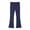 Navy, variant on BLVB Girls Flare Leggings High Waist Bell Bottom Casual Dance Pants Kids Cotton Clothes for Toddler Teen Girl 3–16 Years