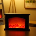 thumbnail image 4 of Youkk Portable LED Fireplace Lantern Flamless Log Fire Effect Lamp for Home Garden House, 4 of 8