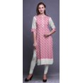 thumbnail image 2 of Bimba Robes Tuniques Droites pour Femmes Kurta d'Été Imprimée, 2 of 6
