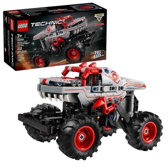 LEGO Technic Monster Jam ThunderROARus à rétrofriction 42200 Ensemble de construction (232 pièces)