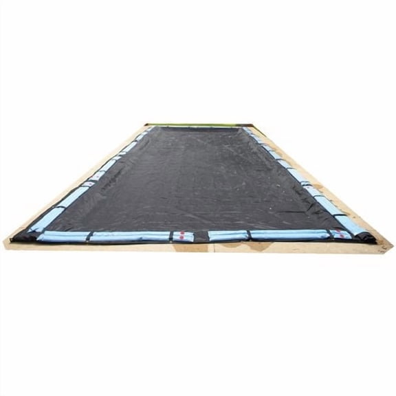 Blue Wave Couverture hivernale en mailles rugueuses pour piscine creusée - rectangulaire