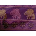 thumbnail image 4 of oneOone Cotton Poplin Fabric Floral & Elephant Block Printed Craft Fabric BTY 56 Inch Wide, 4 of 4