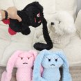 thumbnail image 5 of Long Ears Rabbit Dog Squeaker Toys With Crinkle Paper Stuffed Interactive Chew Bunny Toy, 5 of 5