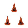 thumbnail image 3 of Decodeary Lot de 10 Boîtes de Bonbons d'Halloween Fête Festival en Forme Rangement Sac-Cadeau Biscuits Réutilisable Organisateur de Collations Personnalisé Orange Ensemble de 3, 3 of 6