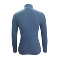 thumbnail image 5 of Dagegui Turtleneck Sweaters for Women Ribbed Knit Long Sleeve Jumper Stretchy Slim Fit Pullover Fall Tops Blue,M, 5 of 5