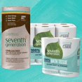 thumbnail image 3 of Seventh Generation Seventh Generation 55751 Papier Hygiénique, 100 % Recyclé 300 Fils - 12-4 Unités, 3 of 4