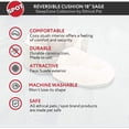 thumbnail image 2 of Sleep Zone Reversible Cushion 18" Pet Bed for Cats and Dogs, 2 of 6