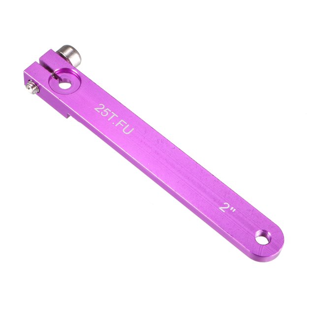 Unique Bras Servo en Aluminium Bargains Bras Unique 25T M3 Fil Violet, pour 2 Pouces Futaba
