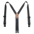 thumbnail image 1 of Perry Suspenders Mens Elastic Hook End 1 1/2 Inch Suspenders - Grey, Tall, 1 of 2
