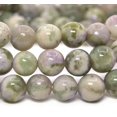 thumbnail image 2 of Bracelet Extensible Unisexe en Perles Rondes 8 mm en Jaspe de Paix Naturel, 2 of 2
