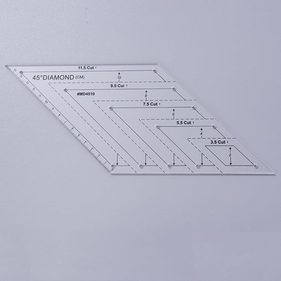 Huayishang Quilting Templates Sewing Machine Domestic Free Motion Transparent Straight