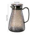 thumbnail image 3 of Acrylic Striped Kettle Plastic Cold Water Kettle Transparent Cool Kettle Juices Kettle Herbal Tea Kettle, 3 of 6