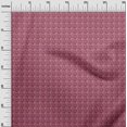 thumbnail image 3 of oneOone Rayonne Rose Tissu Rétro Carte Tissu Matériel Tissu Imprimé par la Cour 56 Pouces de Large, 3 of 5