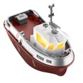 thumbnail image 2 of LEEYNEER 2.4Ghz RC Tugboat for Pools and Lakes  1/144 Scale Mini RC Tugboat  High-Speed Remote Control Boats Ship with Double Motor and LED Light Boats Water Toys, 2 of 5