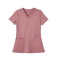 thumbnail image 2 of Haut de blouse médicale à col en V pour femmes FLEX SCRUBS™, 2 of 4