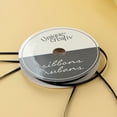 thumbnail image 2 of UNIQUE CREATIV Ribbon, Black, 100% Polyester, 3 mm × 9.1 m, 1 pc, 2 of 4