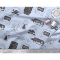 thumbnail image 3 of Soimoi Rayon Fabric Tree,Jar & Bottle Vintage Print Sewing Fabric Yard 42 Inch Wide, 3 of 3