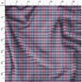 thumbnail image 3 of Soimoi Green Rayon Fabric Gingham Check Printed Fabric 1 Yard 56 Inch Wide, 3 of 5