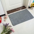 thumbnail image 1 of Bovemsi Clearance Memory Foam Bath Mat Bathroom Rugs Toilet Soft Non Slip Mat Bathroom Bedroom Floor Shower Rug Decor Comfortable Water Absorbent Machine Washable Easier To Dry Floor Rug Mats, 1 of 4