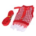 thumbnail image 1 of Small Pet  Vest Leash, Breathable Small Pet  Vest Durable Small Animal Traction Rope  Walking Vest Harness With  Buckle, 1 of 8