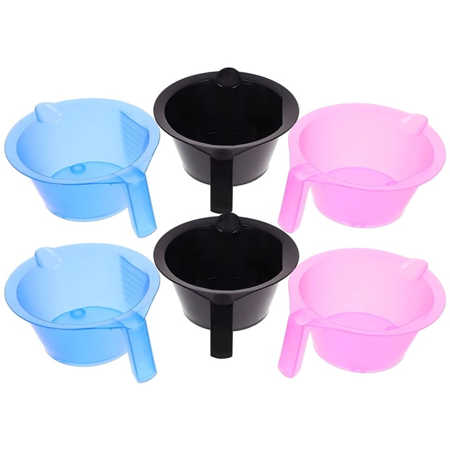 Vaidha ABS Hair Dye Mixing Bowl with Handle | Color Mixing Cup for Hair Color Application | Home Salon Use | Easy Pour Spout & Grip | 1-Pack Hair Coloring Accessory