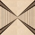 thumbnail image 1 of Ahgly Company Tapis de Zone Carré Transitionnel Lavable en Machine, 4 Pieds Carré, 1 of 7