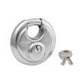 thumbnail image 1 of Master Lock 40DPF Stainless Steel Discus Padlock with Shrouded Shackle, 1 of 5