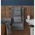 thumbnail image 2 of Diamond Turkish Towel Set of 6 Grey, 2 of 3