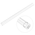 thumbnail image 2 of Unique Bargains 0.7''IDx0.79''ODx1Ft Rigid Round Clear Polycarbonate Plastic Tubing 2 Pack, 2 of 4