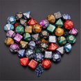 thumbnail image 4 of 49 PCS Double-Colors Polyhedral Dice For Dungeons And Dragons Table Games, 4 of 7
