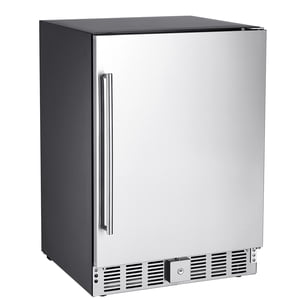 KFFKFF 24-Inch Réfrigérateur de boissons intérieur/extérieur, 150 QT Réfrigérateur de boissons autonome ou en vente libre, 180 Frigidaire à bière intégré en boîte